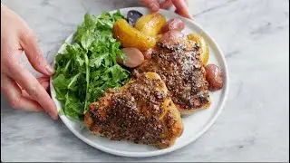 Sheet Pan Honey Mustard Chicken and Potatoes