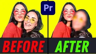 How to Blur Part of a Video in Premiere Pro 2024 (Faces, Logo, Text, Moving Objects, Data)