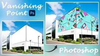 Vanishing Point Photoshop Tutorial | Best photoshoptrick | Photoshop Training