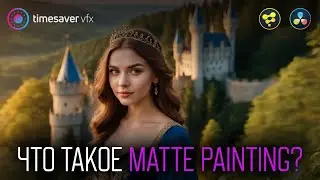 0157 Как нарисовать фон в нейросети / Mate painting в Stable Diffusion и Davinci Resolve