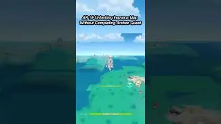 AR 19 unlocking inazuma map without completing archon quest genshin impact