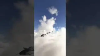CLOUD SURFING IN FIGHTER JET#shorts #aviation #simulator