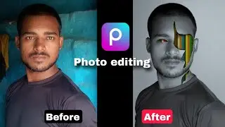 Inside glitch effect in PicsArt || PicsArt photo editing tutorial #artistrajk