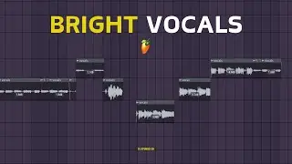 Mix Trick for SMOOTH BRIGHT VOCALS - fl studio vocal mixing