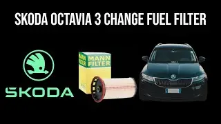 Skoda Octavia 3 fuel filter change