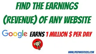 How to find the earnings of any website ? Easy way