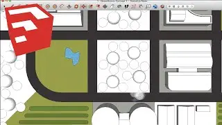 Self-Sustaining Town Concept [SketchUp Archive]