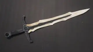 Make the DragonBone Sword from Skyrim