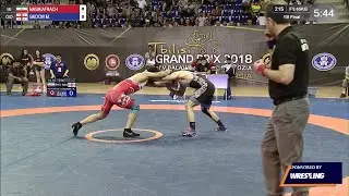 1/8 FS - 65 kg: M. NASIRIAFRACH (IRI) v. M. SAIDOVI (GEO)