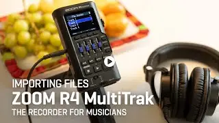 R4 MultiTrak Quick Guides: Importing a File