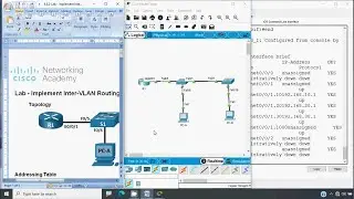 4.5.2 Lab - Implement Inter-VLAN Routing