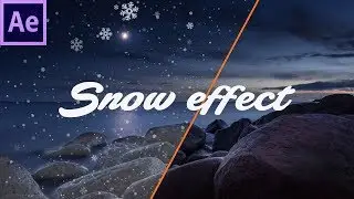 How to make snow effect in after effects - 85