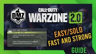 Fast and Strong (3 Strongholds) GUIDE | DMZ Mission Guide | Simple | FAST