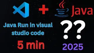 Java Run in Visual Studio Code on Mac OS or Windows || 2025