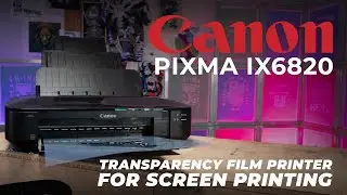 Canon Pixma IX6820 Film Printer Package - High-Quality Film Output for Screen Printing