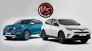 Hyundai Tucson 2016 vs Toyota Rav4. 