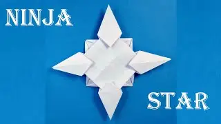 How To Make a Paper Ninja Star Shuriken