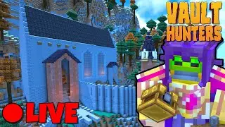 LIVE! Running Vaults For Refined Storage! | Minecraft Vault Hunters 1.18