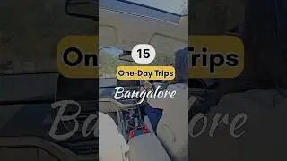 Places to visit near Bangalore for 1 day | Road Trip near Bangalore | Places to visit with kids