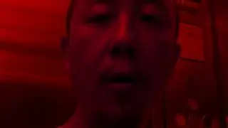 yan jun -  in a lift (red render)