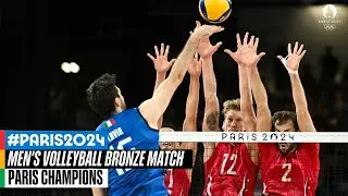 Mens Volleyball Bronze Medal Match 🏐🥉 | Paris Champions