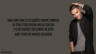 SIN CONTRATO - MALUMA (Lyrics)