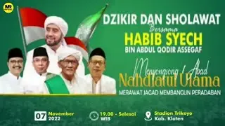 [LIVE] Dzikir & Sholawat Menyongsong 1 Abad Nahdlatul Ulama Bersama Habib Syech