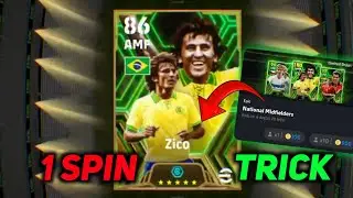 How To Get Epic Zico In Efootball 2024 | One Spin Zico Trick | Epic Zico Trick | Zico efootball 2024