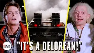 Marty McFly Helps Doc Brown Test His DeLorean Time Machine in Back to the Future [CLIP] | TNT