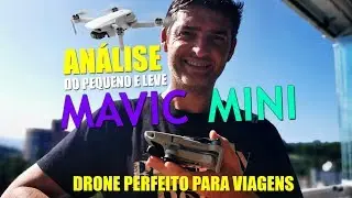 ANÁLISE do Mavic Mini! VALE A PENA o pequeno e leve drone da DJI?