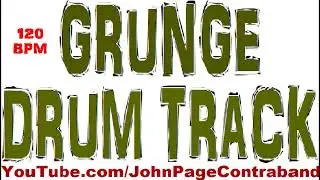 Grunge Rock Drum Track 120 bpm FREE