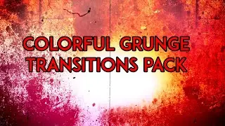 Colorful Grunge Transitions Pack