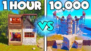 Can 1 Rust Hour BEAT A 10,000 Hour Builder? - Rust