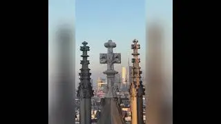 Милан. Смотровая площадка главного собора (Duomo). Платонова Ольга поездка в Милан