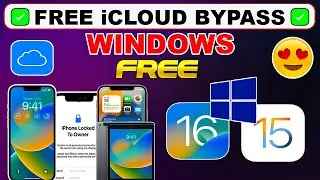 👀🎁 FREE Untethered iCloud Bypass iPhone/iPad iOS 16.7.8/15.8.2 Windows| CheckRa1n PaleRa1n Jailbreak