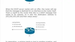 241 DHCP Relay Agents And IP Helper Addresses