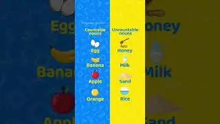 ¿Tu hijo conoce los countable and uncountable nouns? Aquí le explicamos 🤩