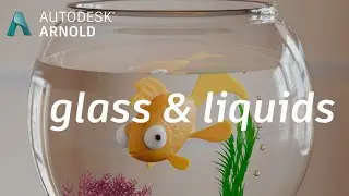 Arnold tutorial - Rendering glass with liquids in MtoA