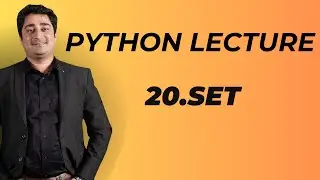 #20 Python Lecture | Set in Python