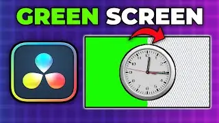 How To Remove GREEN SCREEN In Davinci Resolve | 2025