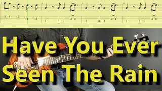 CCR - Have You Ever Seen The Rain (Bass cover with TAB)