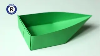 ORIGAMI BOAT | How to make a paper boat