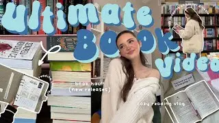 the ULTIMATE book video! 📖⭐️ book shopping at barnes, book haul, reading journal tour + more!