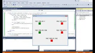 VB.NET - Ping multiple IP Addresses at the same time continuously