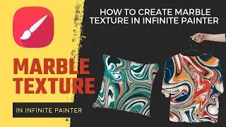 How to create marble texture | easy step by step tutorial| marble effect in Infinite painter