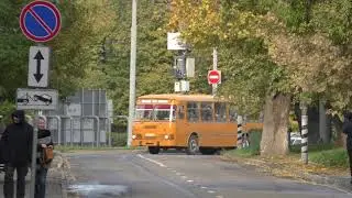 Moscow heritage bus LiAZ-677M on automuseum.ru line