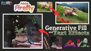 Generative Fill | Text Effects in Adobe Firefly 