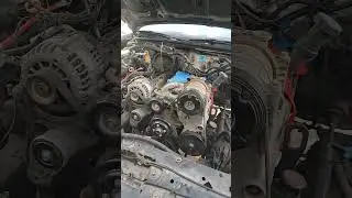 1987 monte carlo ss engine swap ... can't keep the serpentine belt setup on it