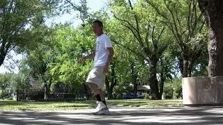 ParKicking with Sono Carrigg: Hacky Sack in The Willits City park.