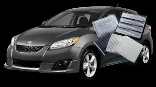 How to change cabin air filter for Toyota Matrix 2010 and earlier / later
